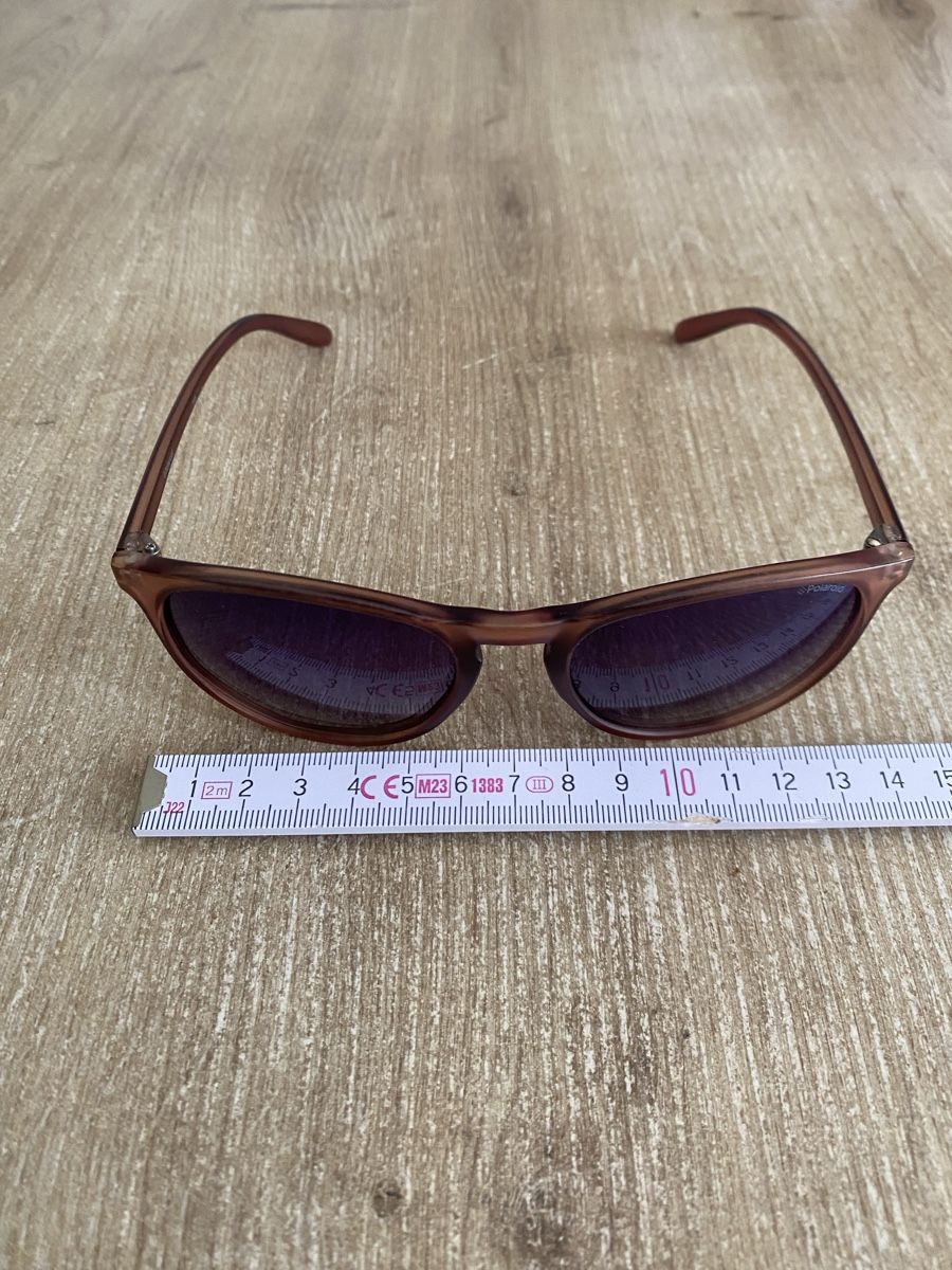 Occhiali & Lenti: Sonnenbrille Polaroid Braun mit Case – Usato da Grindelwald venduto da TSG-G-Town 1