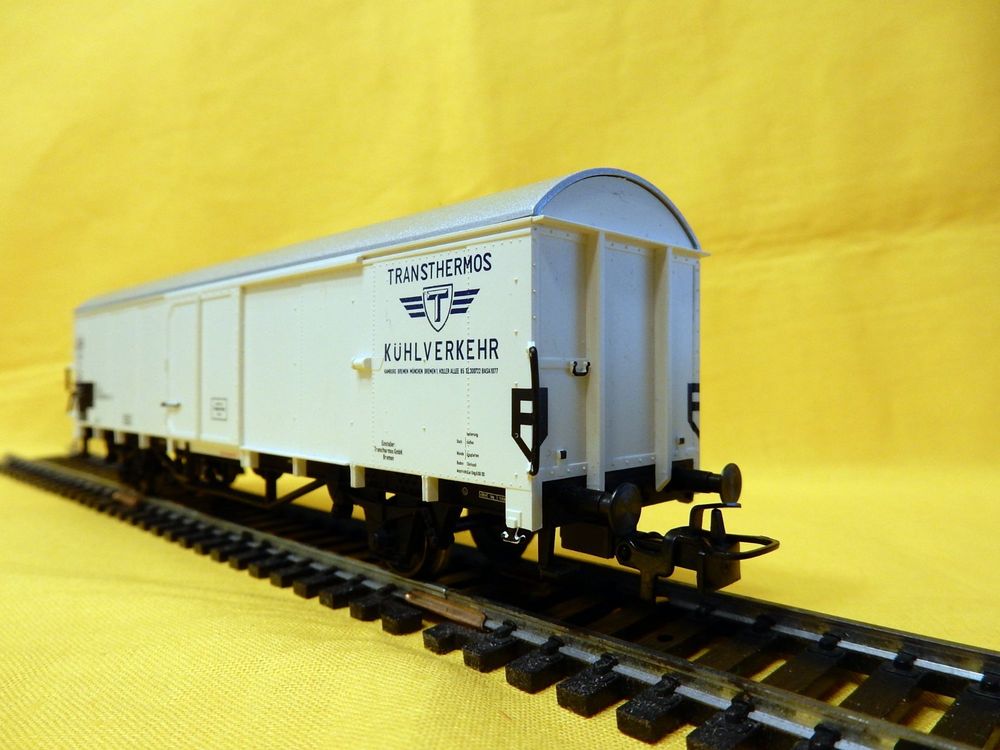 Wagon Frigorifique Marklin HO DB Transport Bière Tuborg - Vert - Bon état - 3 Rails