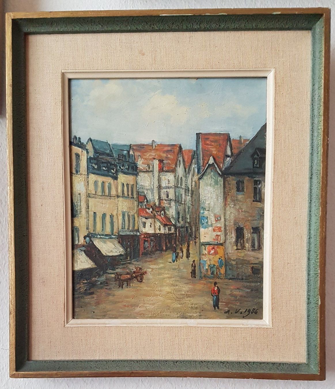 Gemälde: Öl auf Leinwand Signiert – Neu (gemäss Beschreibung) aus zurich von ARTMYART