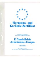 Garantie Zertifikat_No 0871_Gemeinsames Europa_1992