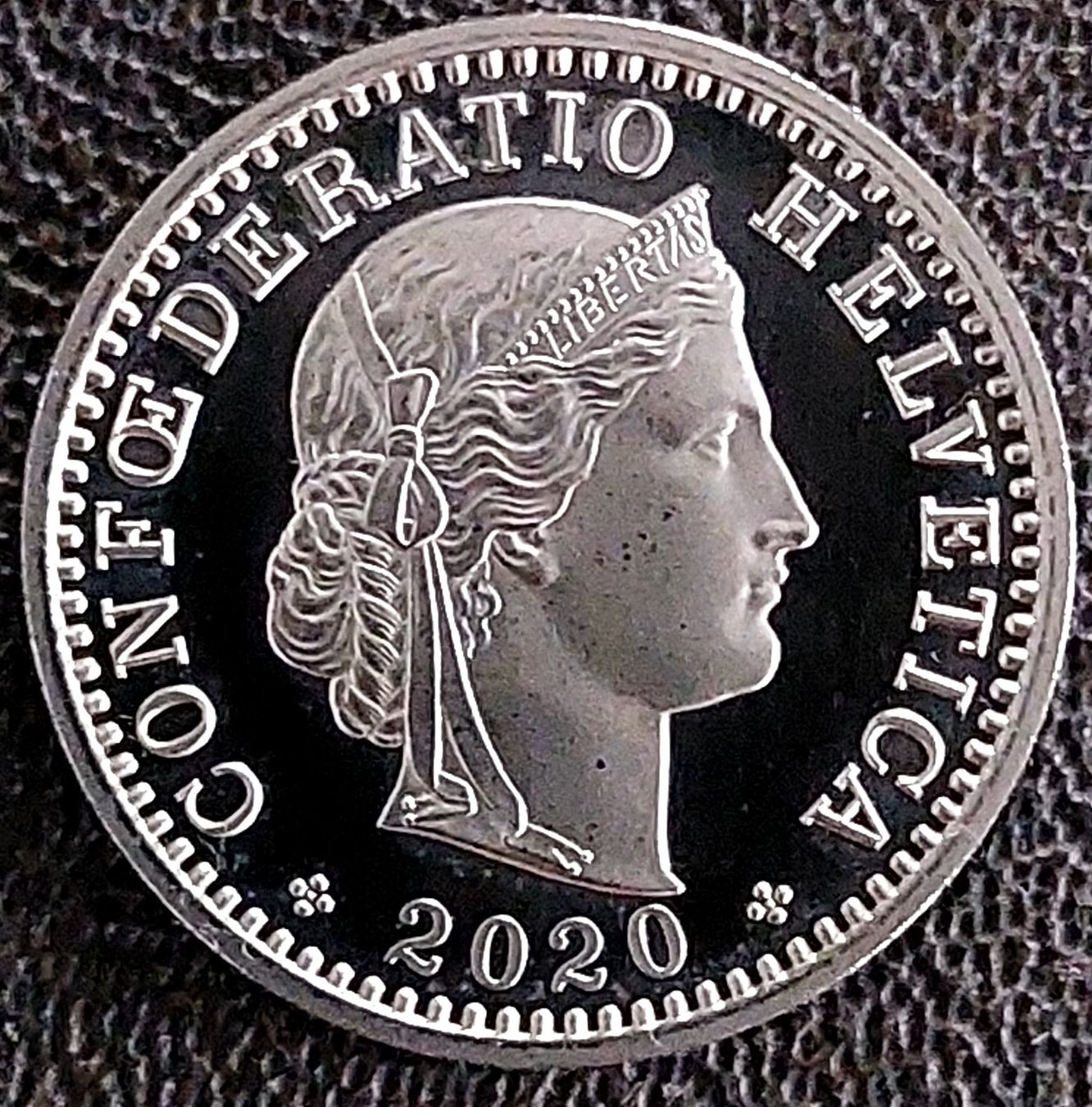 Tutti le monete: 20 Rappen 2020 stgl. / aus Münzsatz – Nuovo (secondo la descrizione) da Arch venduto da coinsandmore