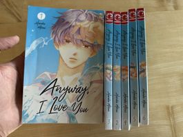 Manga "Anyway I Love You" 1-6 Haruka Mitsui guter Zustand