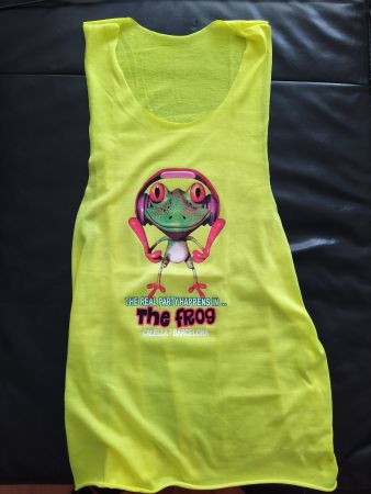 Tanktop "The Frog" - Grösse M, Bad Taste Party