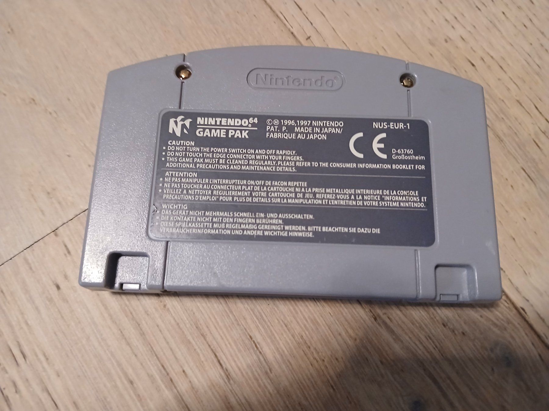 Giochi: Pokemon Stadium N64 – Usato da Monthey venduto da Micro-ondesGame 1