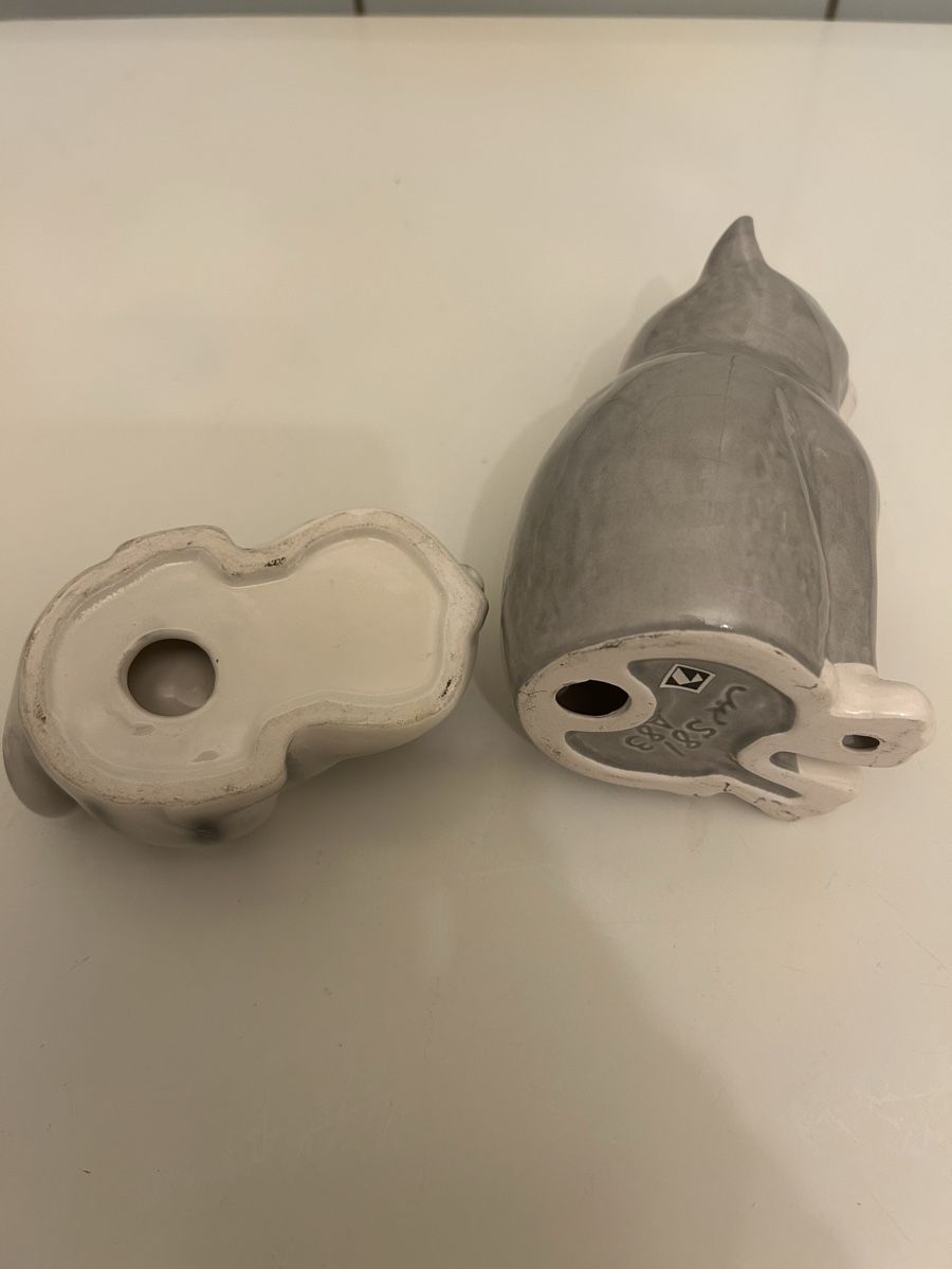 Statuette: 2 Süsse Kätzchen Keramik . – Usato da Allschwil venduto da Maline1 4