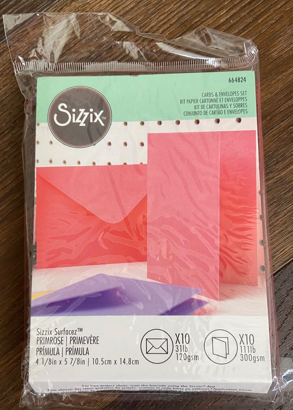 Sizzix Carta: Sizzix Karten und Couvert-Set – Nuovo e nell'imballaggio originale da Zürich venduto da Sunset69