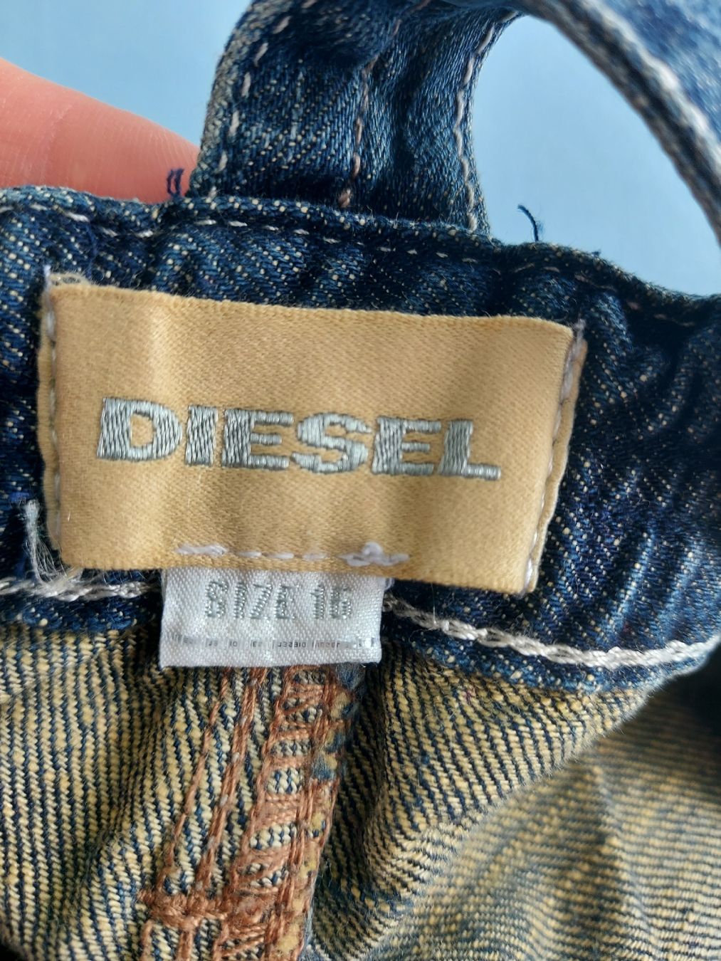 Diesel Pantaloni: salopette Diesel jeans – Usato da tenero venduto da Mam74 3