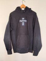 Pull Supreme Cross Box Logo Navy - Taille L en bon état!