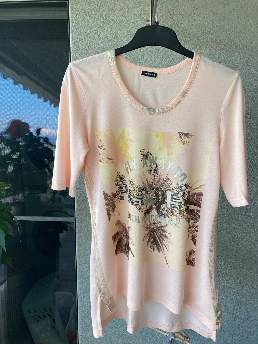 T-shirt: Gerry Weber Damenshirt Kurzarm Grösse 36 – Nuovo (secondo la descrizione) da Berneck venduto da Ordnung2021