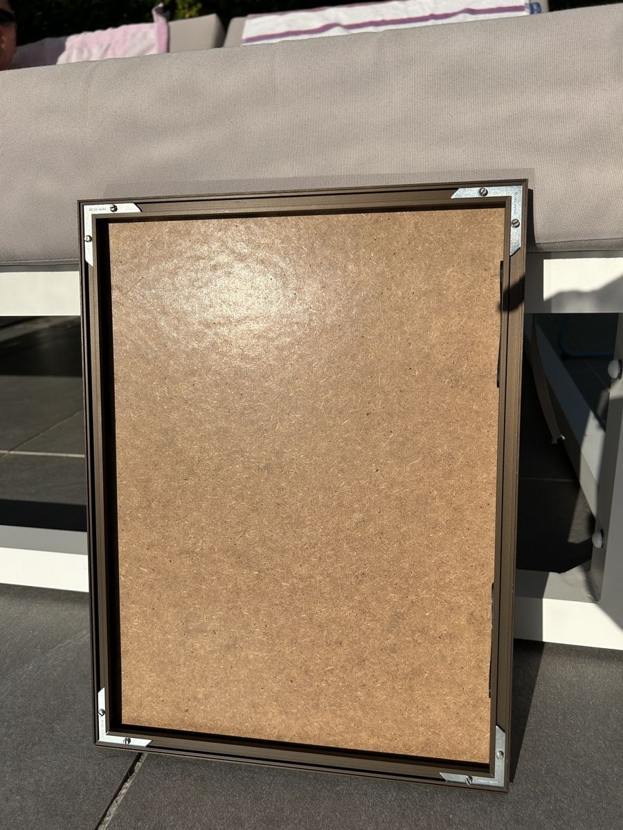 Bilderrahmen: Hochwertiger Aluminium Bilderrahmen braun – Gebraucht aus St. Urban von uschi73 3