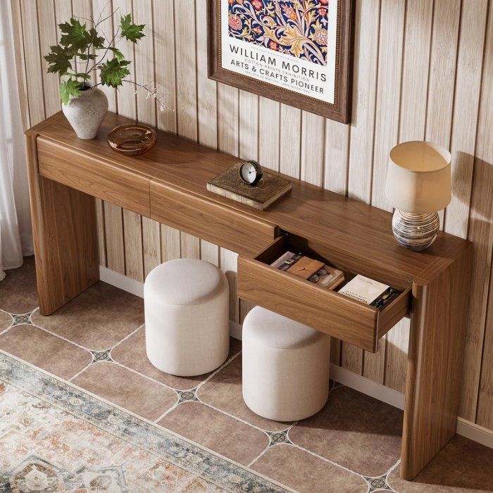 Tavoli: Konsolentisch 180cm 3 Schubladen Holz – Nuovo e nell'imballaggio originale da Gretzenbach venduto da Genfi-Shop 7