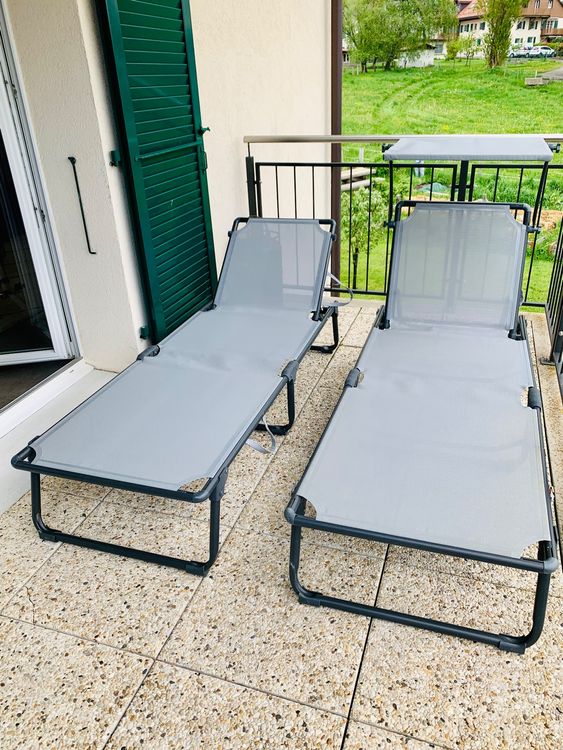 Deux chaises longues Kaufen auf Ricardo