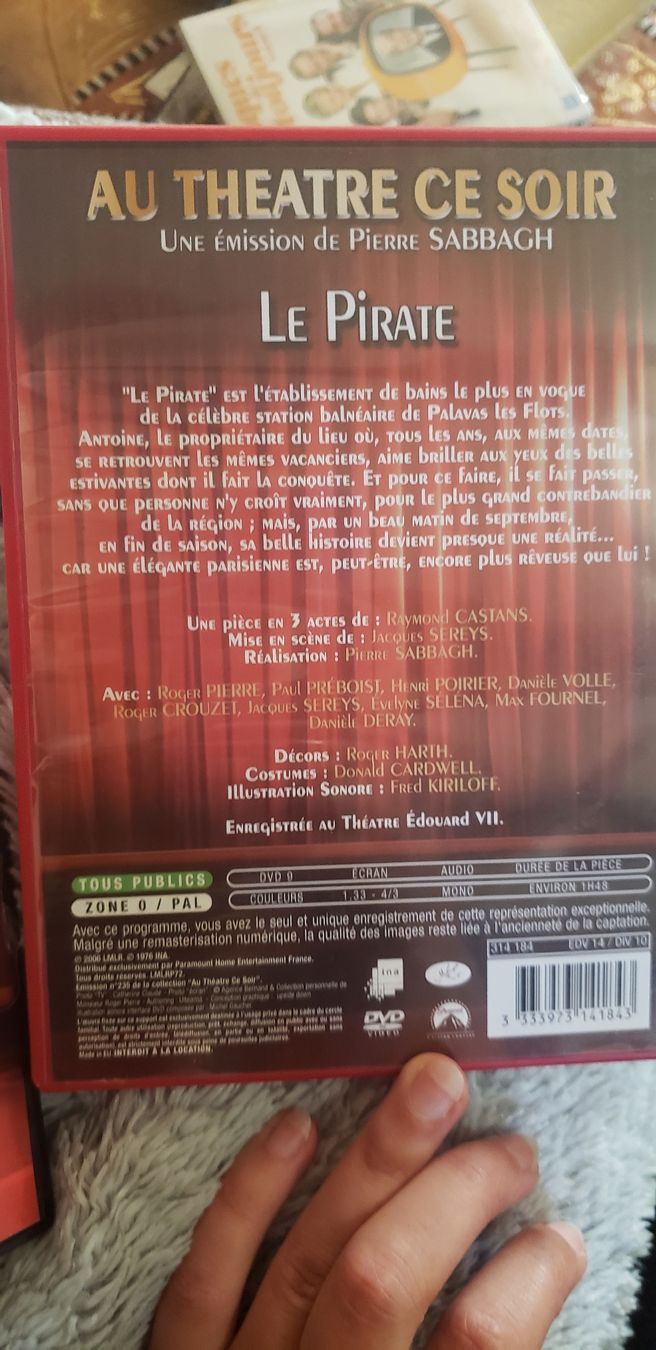 Tutti i DVDs: Pièces de théâtre série  – Usato da Le Séchey venduto da Jill93 2