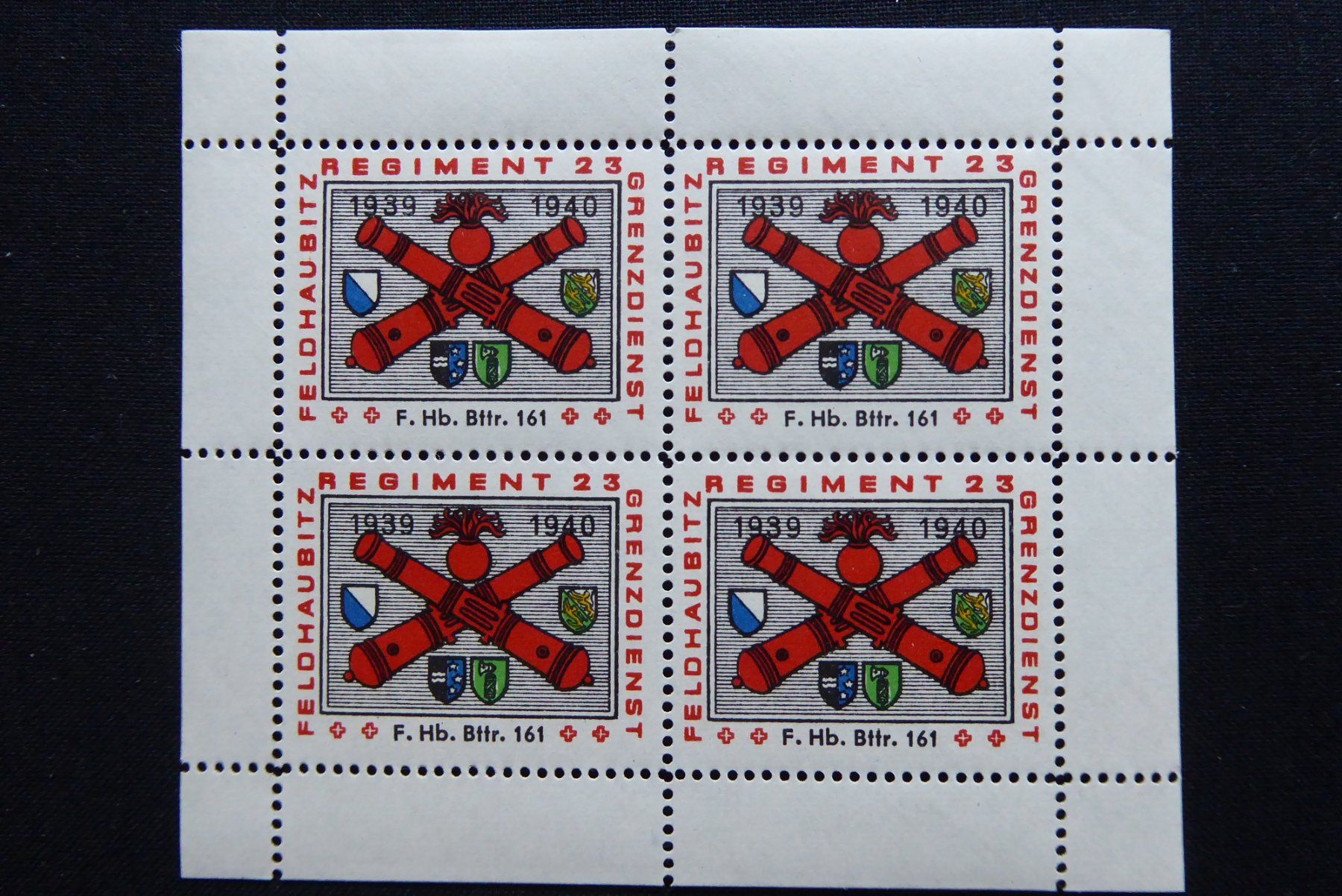 Alle Briefmarken: (m345) Artillerie Wit 335/3 ** – Gebraucht aus Basel von scholle50