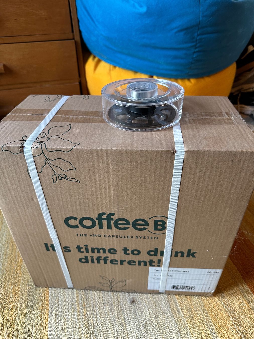 Coffee B Macchine per caffè & Macchine per espresso: Machine à café CoffeeB Horizon Grey – Nuovo e nell'imballaggio originale da Villars-Burquin venduto da Iliasso 3