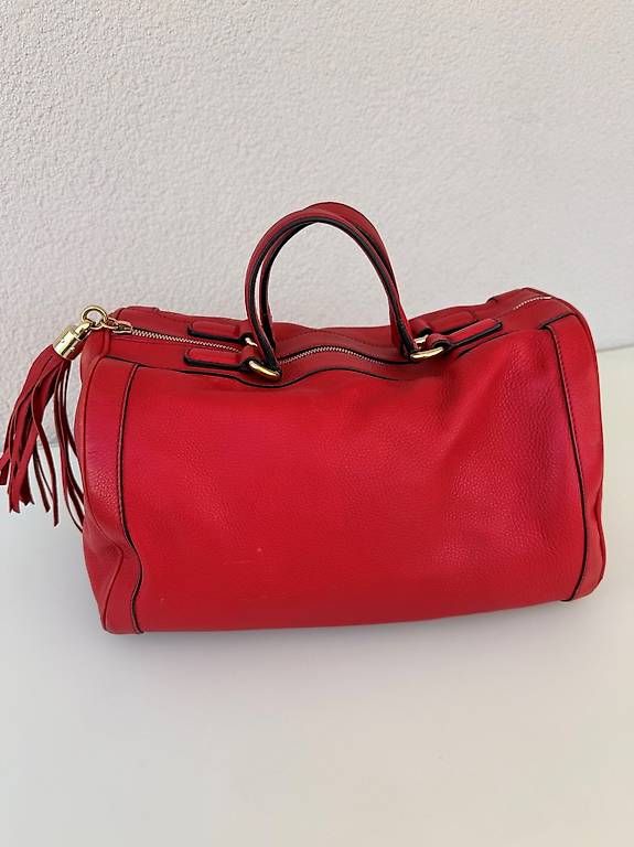 Taschen für Damen: Original Gucci Tasche Leder rot – Gebraucht aus Hinwil von mar_7dnn 1
