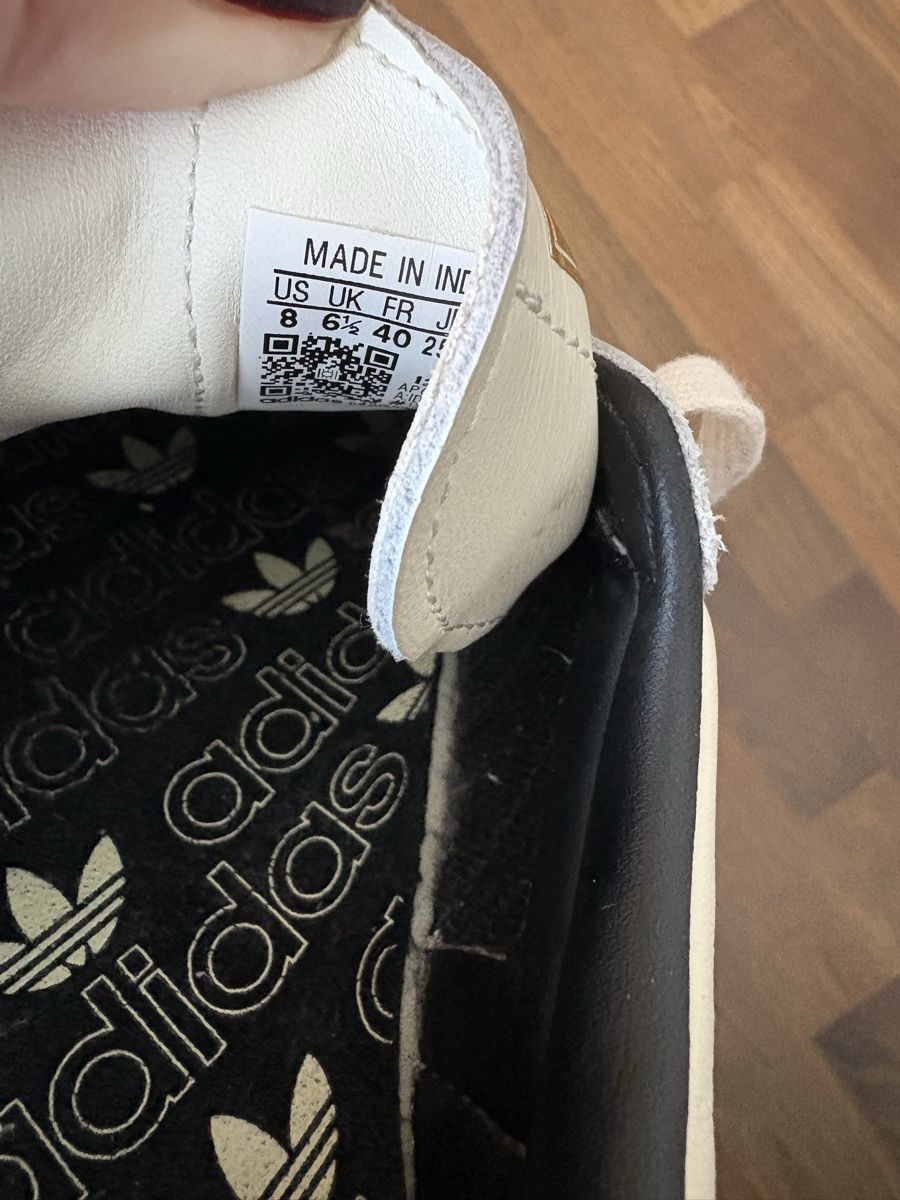 Adidas Scarpe da uomo: Adidas Samba beige schwarz Gr. 40 – Usato da Baden venduto da est_92cz 6