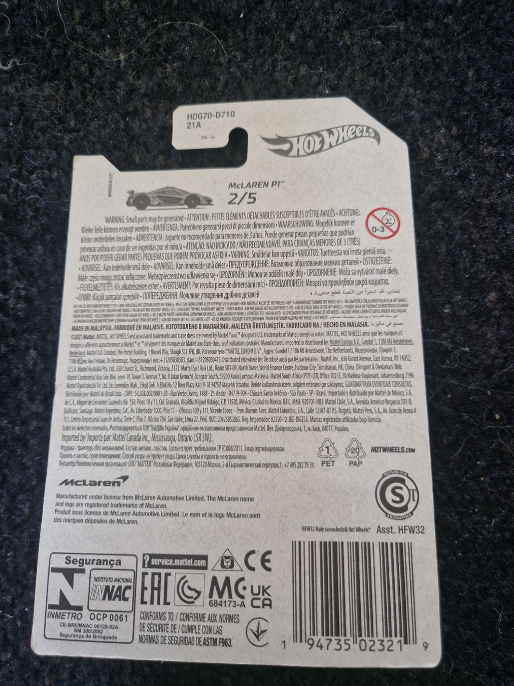 Hot Wheels Modellini d'auto: Hotwheels McLaren #36 – Nuovo (secondo la descrizione) da Arni AG venduto da Lea_Sahli 1
