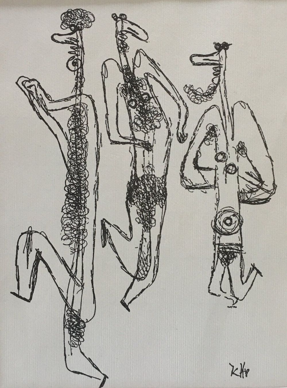 Grafiken & Lithographien: Paul Klee      "Satyr Tanz"  DRUCKGRAPHIK – Gebraucht aus Nennigkofen von juhit 2