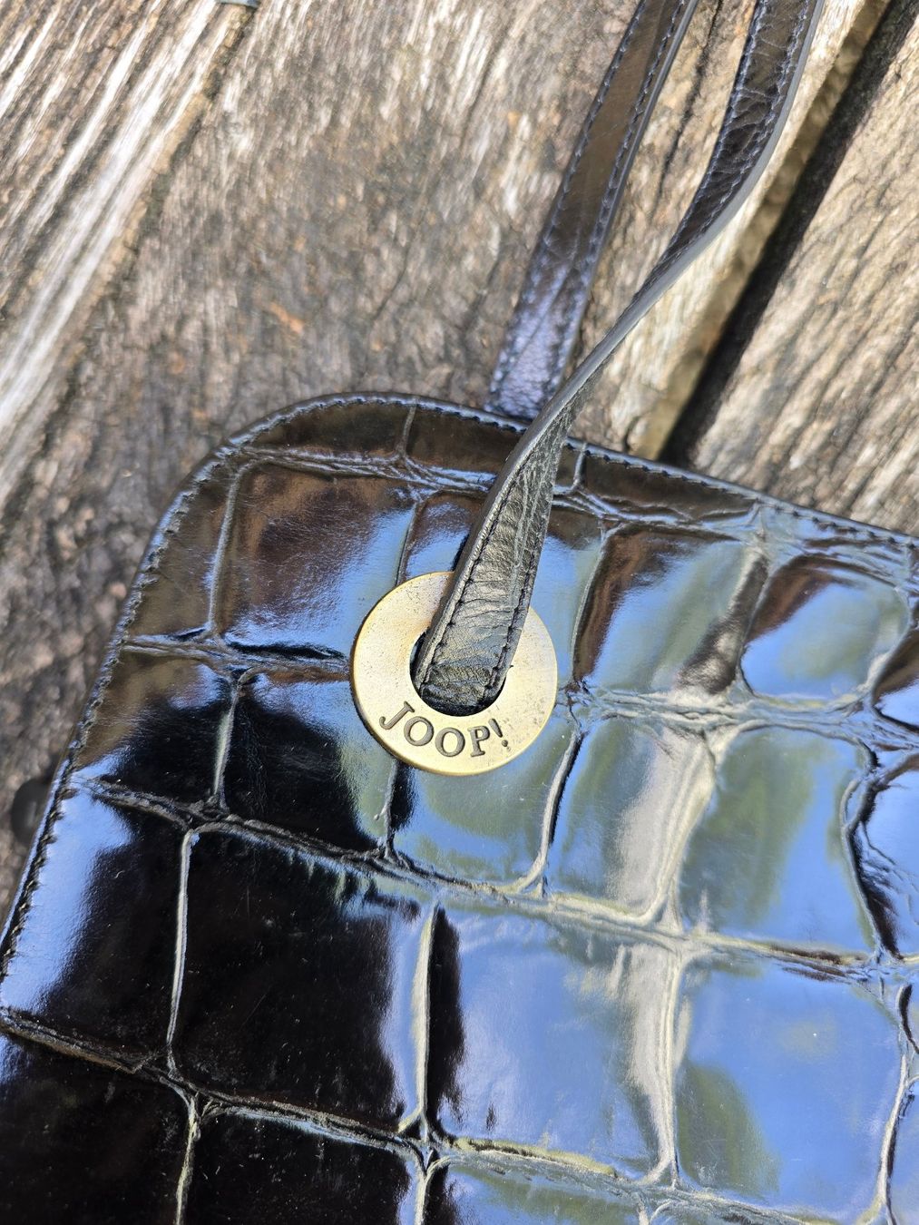 Joop Taschen für Damen: Accessoires: Tasche JOOP Lackleder schwarz – Gebraucht aus Romanshorn von Rachacha 2
