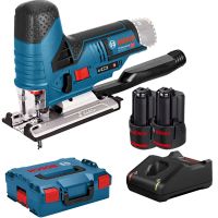 BOSCH Akku-Stichsäge GST 12V-70 + 2x