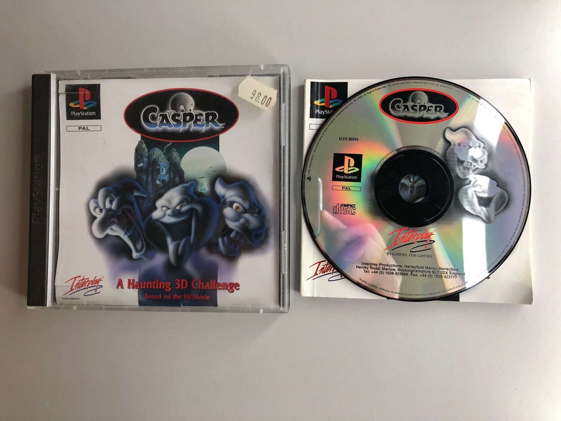 Sony Giochi: Casper - PS1 – Usato da St.gallen venduto da taduz