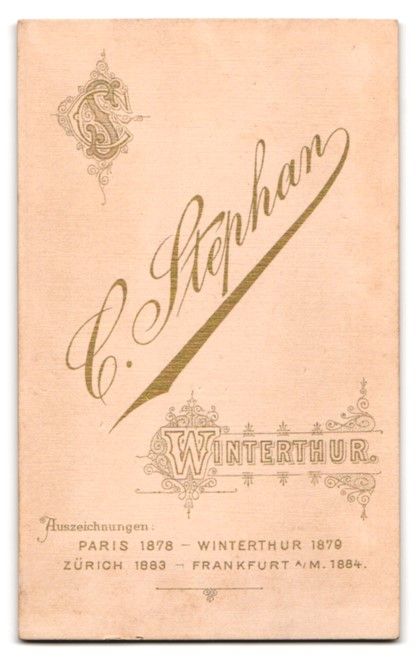 Fotografie &  Plakate: Fotografie C. Stephan, Winterthur, Junge – Gebraucht aus Berlin von bartko-reher 1