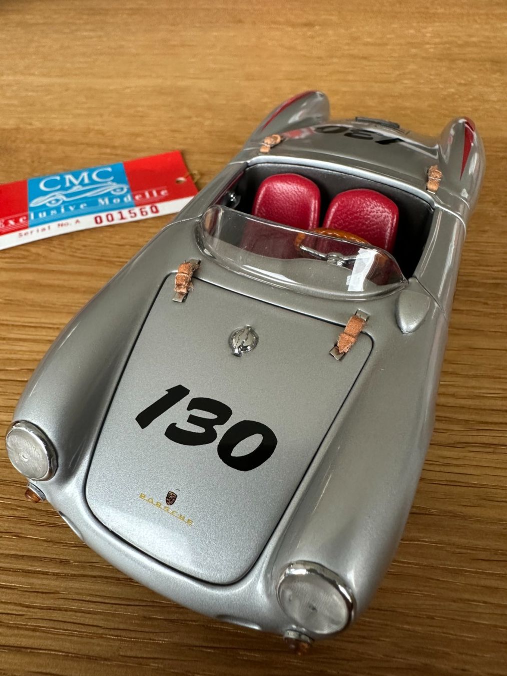 Porsche Modellini d'auto: Modellauto Porsche 550 Spider M1:24 CMC – Nuovo e nell'imballaggio originale da Winkel venduto da rehu60 2