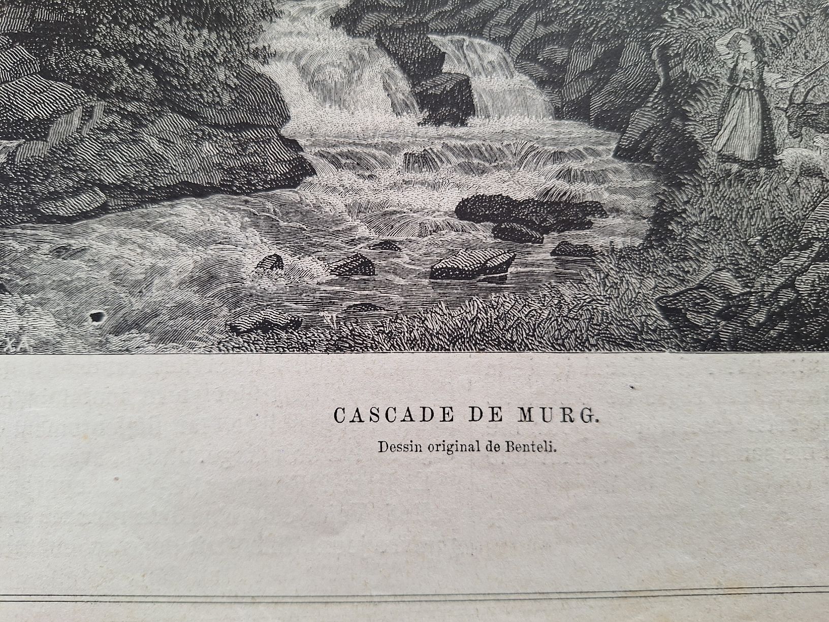 Incisioni: CASCADE DE MURG – Usato da Bevaix venduto da bohrap 1
