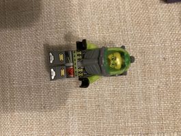 LEGO Space Minifigur – Alien / Astronaut – mit grünem Helm &