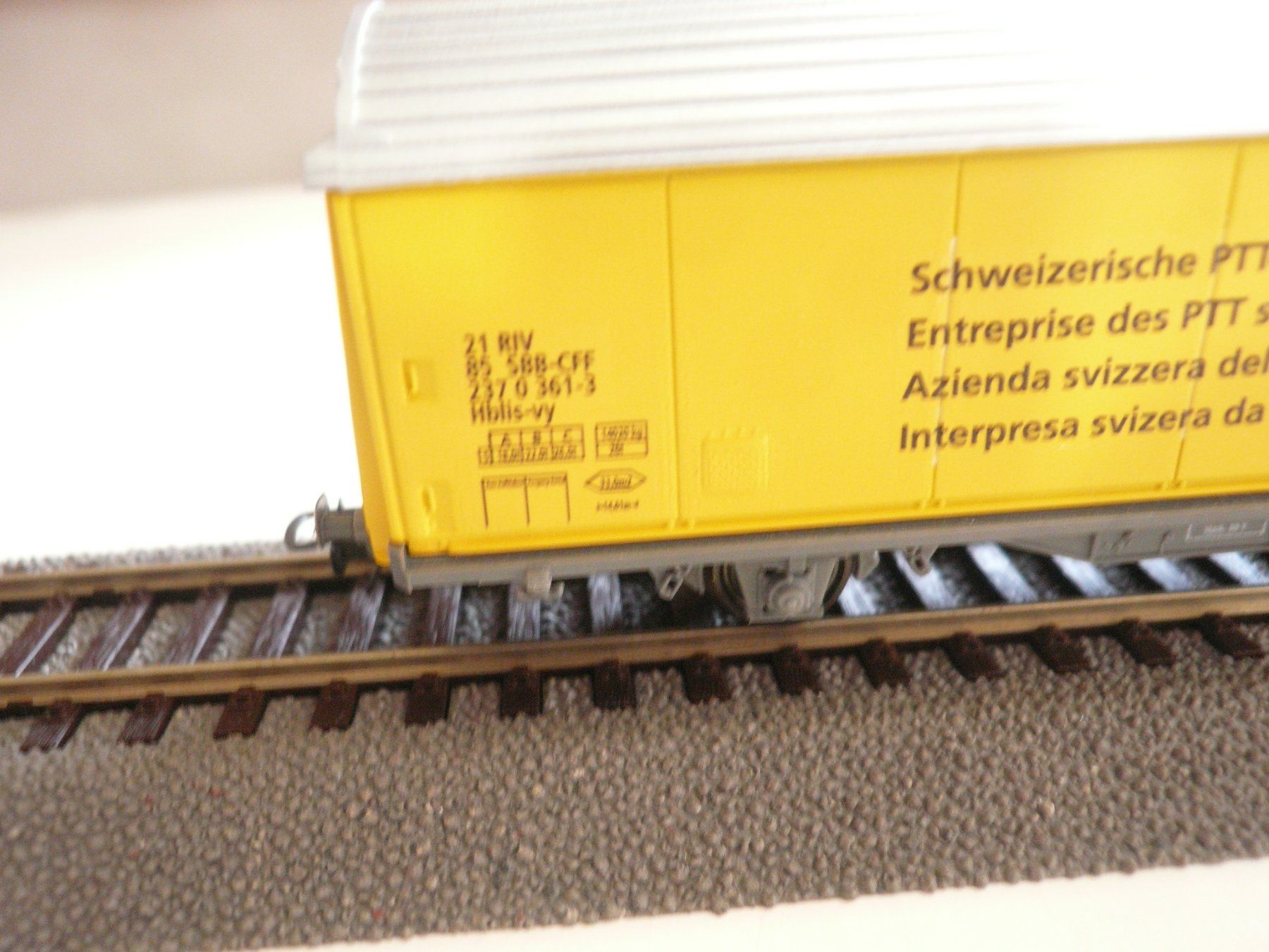 Roco Modellini di ferrovie: ROCO HBIS H0 DC SCHWEIZERISCHE PTT BETRIEBE IN EINER OVP – Nuovo (secondo la descrizione) da Pfaffnau venduto da nolff 1