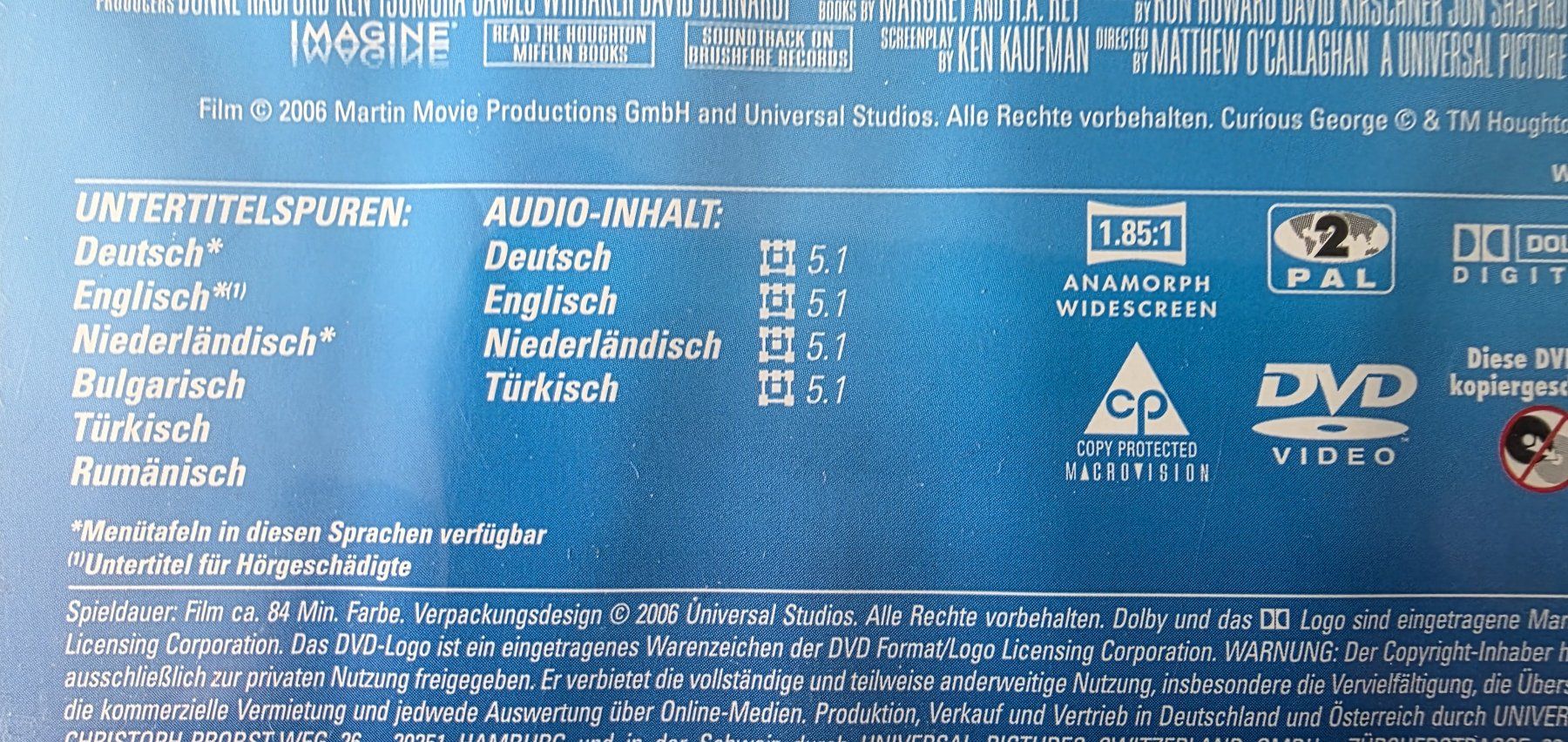 Tutti i DVDs: DVD Coco der neugierige Affe – Usato da Oetwil am See venduto da fineli2 1