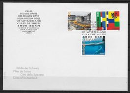 F1435 - FDC Villes suisses 2012