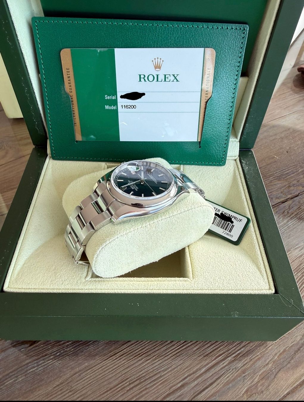 Rolex Orologi: Rolex Datejust 36mm - Blue Dial w. Roulette Date – Usato da Immensee venduto da Bellevue-Watches 2
