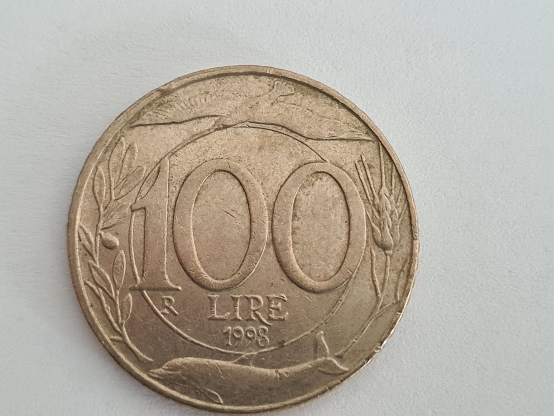 Tutti le monete: 100 Lire Turrita 1998 – Usato da Allschwil venduto da Virgo 1