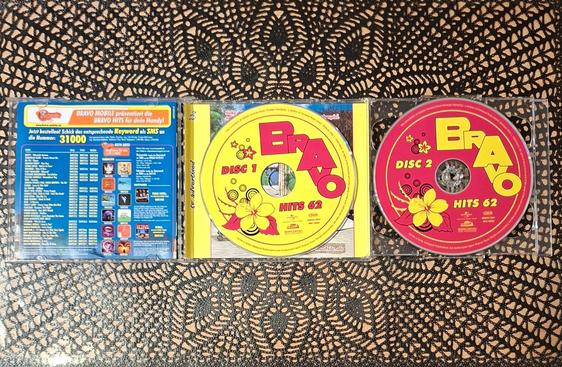 CD: Bravo Hits 62, Doppel CD, 2008, Hit Compilation, Sampler – Usato da Amriswil venduto da Celini3 2