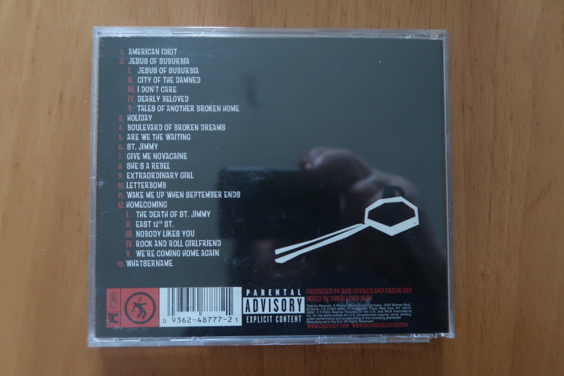CD: CD          GREEN DAY - American Idiot – Usato da Porrentruy venduto da tupatup 1