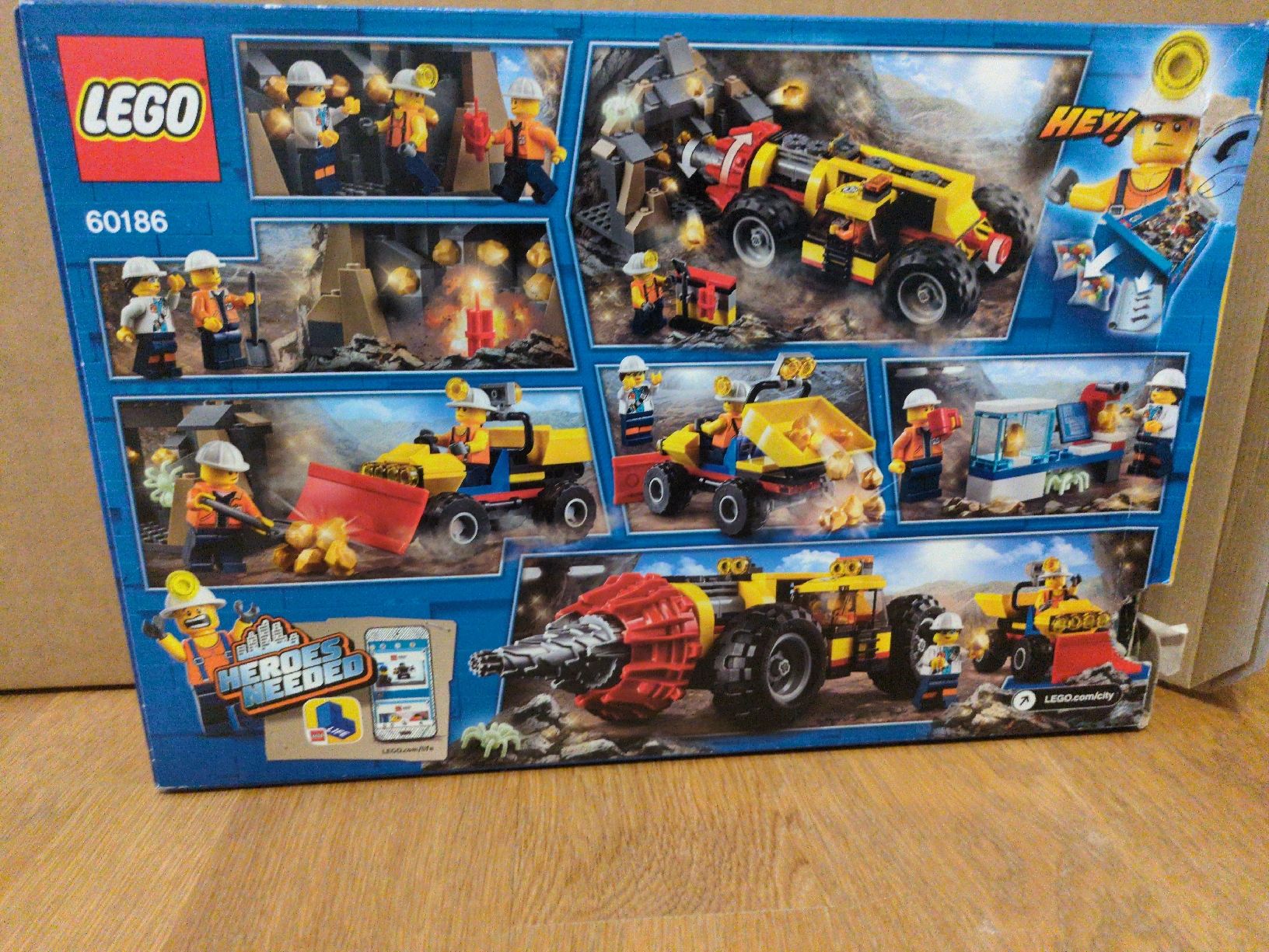 Lego Kit di costruzioni: Lego City 60186 Mining Expert Driller - Complete Set – Usato da Cartigny venduto da vai_f2gv 1