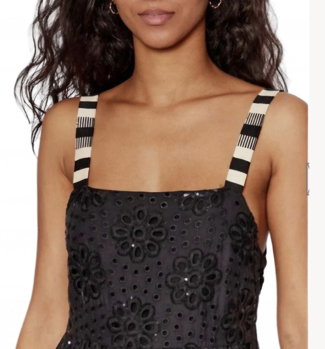 Desigual Kleider: Desigual Robe d'été noire, brodée, taille S – Neu (gemäss Beschreibung) aus Vevey von sil_qz5h 2