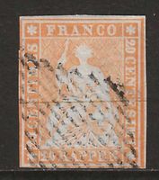 1854 : Strubel Nr. 25B, signiert, einwandfrei : KP 280.--