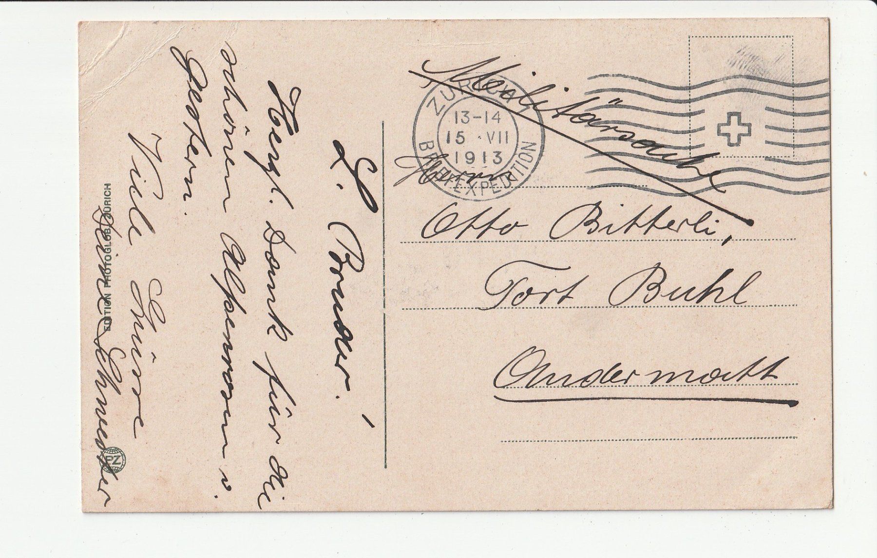 Cartoline postali: Zürich Hardturm – Usato da Rheineck venduto da rhynegg 1