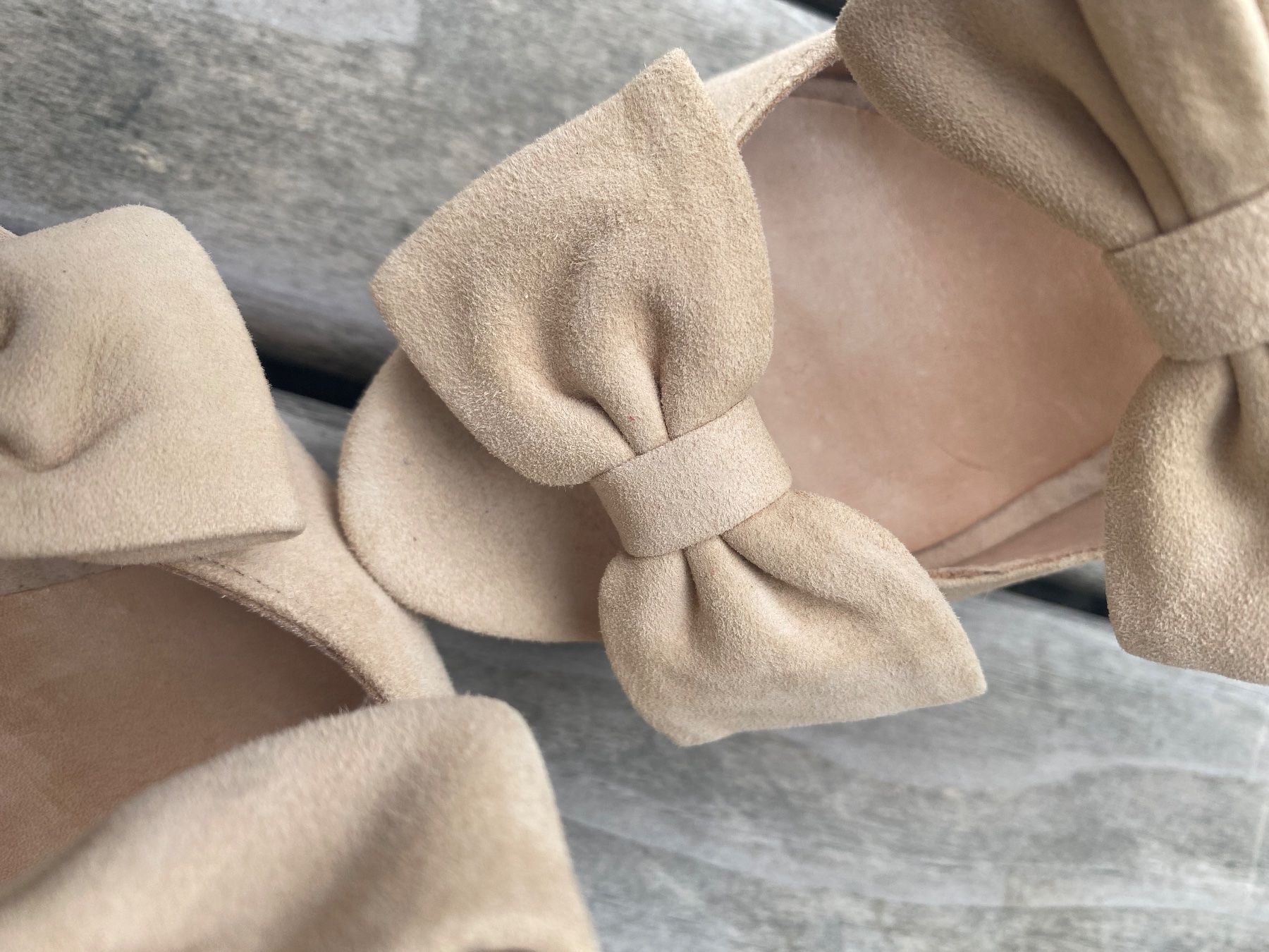 Scarpe da donna: High Heels beige mit Schleifen 37 Damen – Usato da Seewen SO venduto da HappyHappyHappy 1
