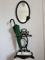 Schirmständer mit Spiegel vintage