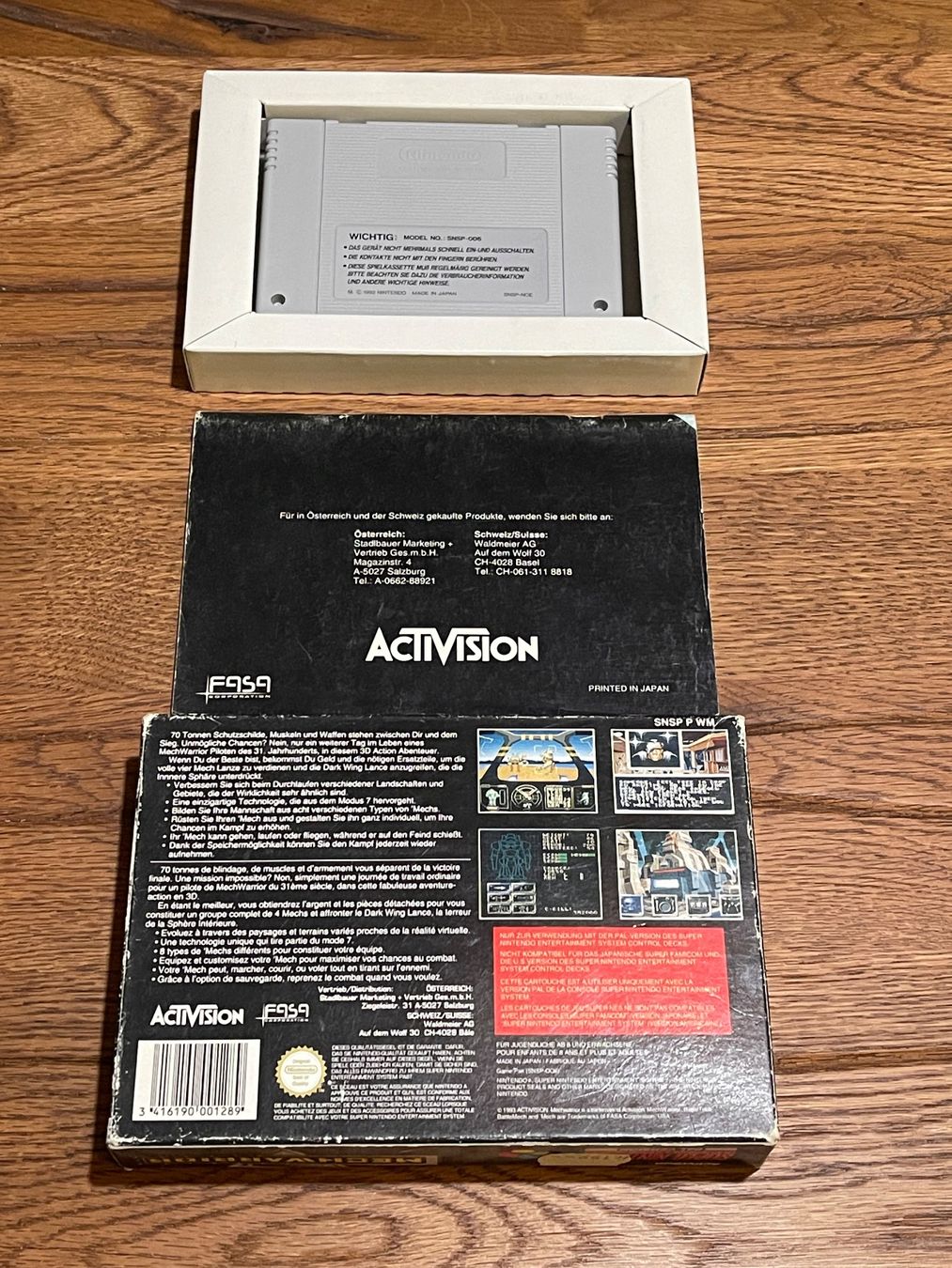 Nintendo Giochi: MechWarrior SNES - in OVP mit Anleitung – Usato da Zuerich venduto da Dorsi 1