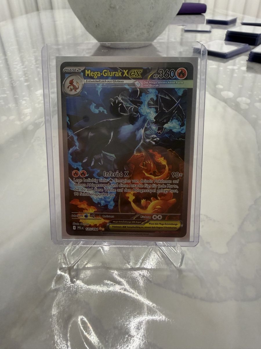 Pokémon Sammelbilder & Trading cards: Mega Glurak Ex – Gebraucht aus Spreitenbach von lir_qj52