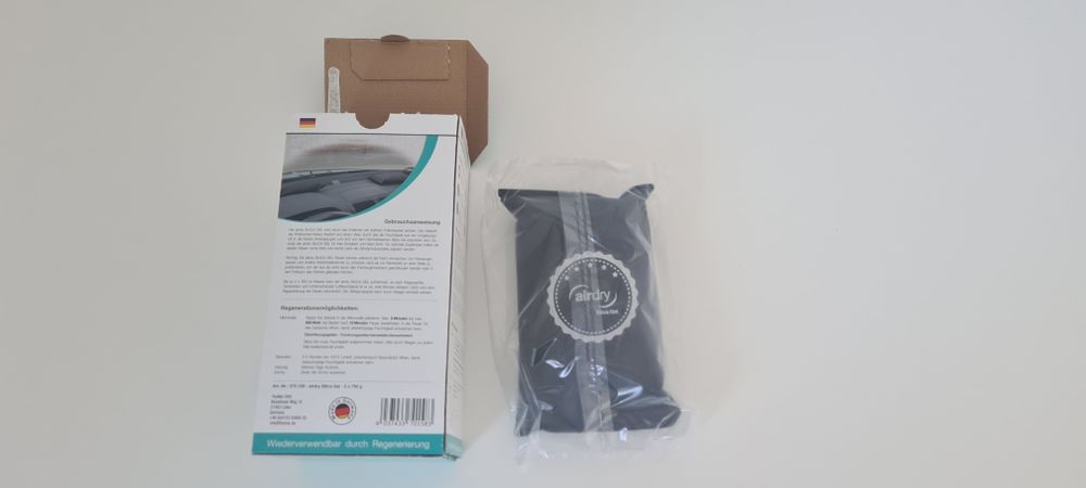 Auto-Entfeuchter Kiselgur Silica Gel 750g regenerierbar (Neu und ...