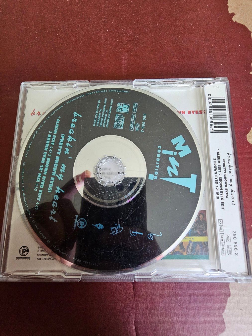 CD: CD Single - Mint Condition – Breakin' My Heart... – Usato da Biberist venduto da Foolio0 1