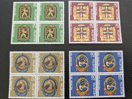 Pro Patria 1983 Viererblocks, Top! postfrisch