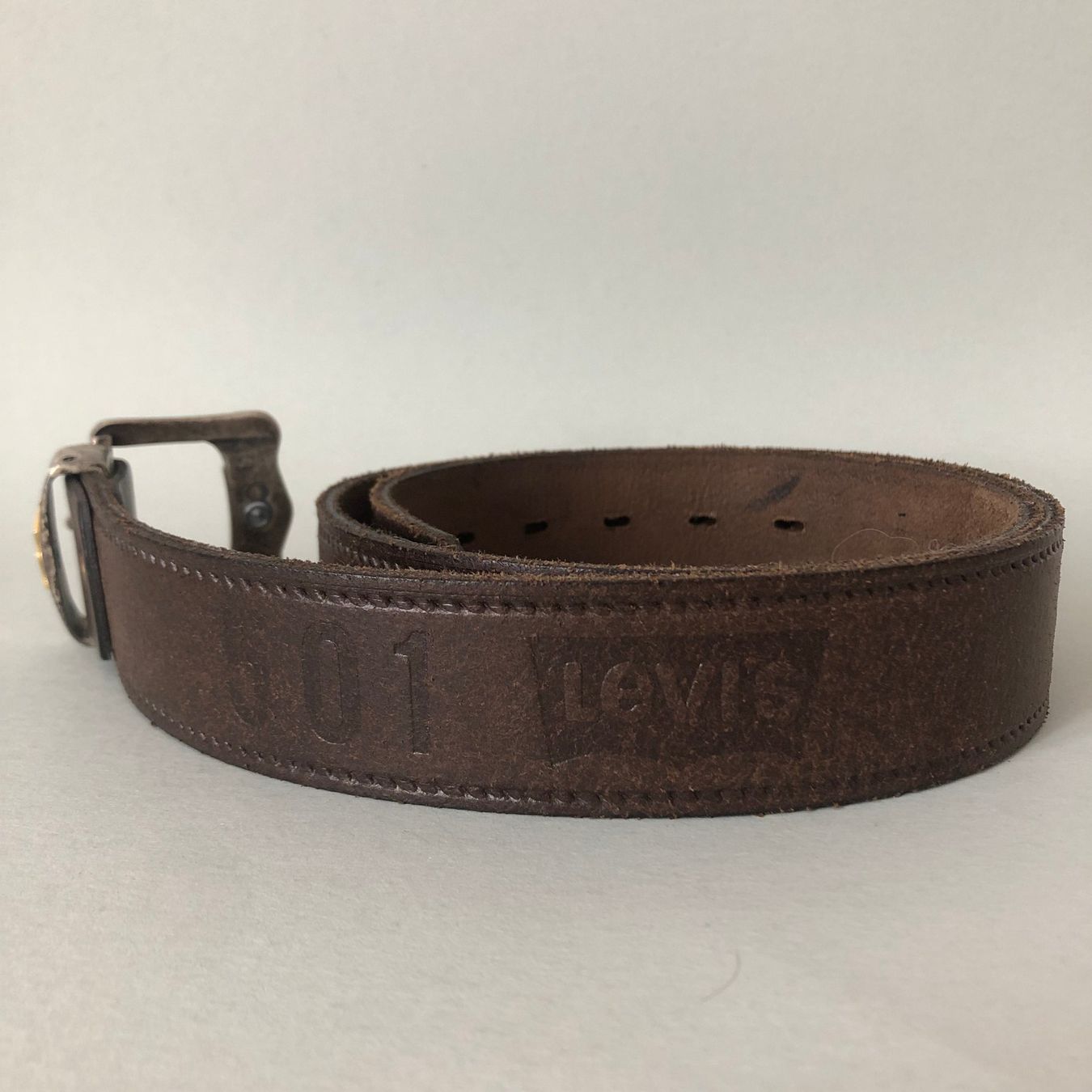 Levi's Gürtel: Ledergürtel Levi's braun, neu – Gebraucht aus Basel von Krenit 2