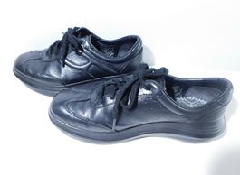 Bequeme Kybun Schuhe Gr. 38 1/3 schwarz Leder